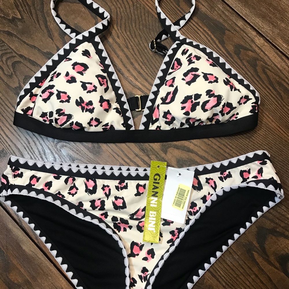 Gianni bini leopard bikini